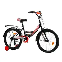 Велосипед детский 20" CORSO "MAXIS" ручной тормоз, звоночек. Black (127922)