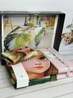 Sarila yesil дитяча полуторна постільна білизна. Ранфорс. Romeo home Туреччина.
