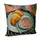 Подушка диванная с бархата Круасан та кава 45x45 см (45BP_24S005)