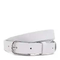 Женский кожаный ремень Borsa Leather 100v1genw69-white