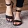 Женские босоножки Fashion Treasure 3054 40 размер 26 см Черный