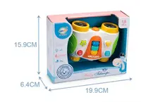 Музыкальная игрушка бинокль со светом и звуком