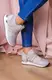 Женские стильные кроссовки Fashion Ringer 1036 39 размер 25  см Серебро