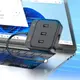 HUB адаптер HOCO Easy link 4-in-1 100 Mbps Ethernet Adapter HB35 (Type-C to USB2.0x3+RJ45)(L=0.2M)