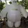 Надувний костюм Беймакс Baymax RESTEQ для дорослих 2.2 м, косплей костюм з Місто Героїв, білий костюм надувний для вечірок та свят