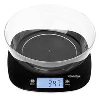 Весы кухонные Adler AD 3179 black 5 кг черные
