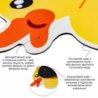 Вологопоглинаючий килимок 400х600х3мм Качечка SW-00002561