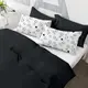 Набор наволочек 50х70 и 40х60 4 шт BLACK/SHEEP