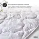 Одеяло Afrodita 155х210 см всесезонное 370 гр/м2 IDEIA искусственный пух, супер мягкое, антиаллергенное принт