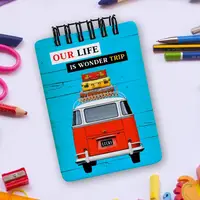 Блокнот на пружине A7 Our life is wonder trip (BL7_20J003)
