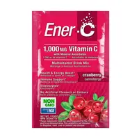 Витамины и минералы Ener-C Vitamin C, 1 пакетик Клюква