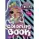 Раскраска со стикерами "L.O.L. Tweens Emma Emo"