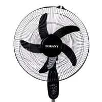 Вентилятор підлоговий Sokany Stand Fan 3 швидкості 5 металевих лопастей підлоговий вентилятор