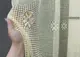 Тюль сетка "Juli" Арка на кухню, цвет кремовый с карамельным 1718т