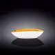 Блюдо глубокое Wilmax Spiral Yellow WL-669440-A 25х16.5х6 см