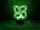 Сменная пластина для 3D ночника "Инфинито" 3DTOYSLAMP
