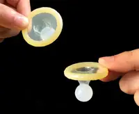 Презерватив OLO з вусиками + кулька "Fairy deer Spiny condom" (1 презератив + 1 кулька)