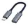 Перехідник HOCO Type-C male to iP female charging and data adapter cable UA29A |3A, 0,15m|