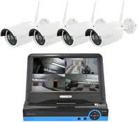 Комплект видеонаблюдения беспроводной Xanon JX-M1004IP WiFi набор на 4 камеры (12332)