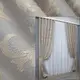 Комплект (2шт 1х2.7м) штор из ткани лён рогожка, коллекция "Корона Мария". Цвет светло-серый Код 676ш 31-603