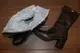 Сапоги женские зимние черные на каблуке натуральная кожа С827