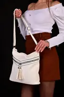 Сумка женская белая код 7-5792