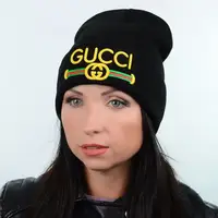 Шапка L18025 черный
