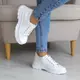 Кеды женские Fashion Zenith 3167 41 размер 26 см Белый