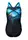 Купальник закрытый для девочек Arena MULTI PIXELS SWIMSUIT SWIM PRO черный, синий, голубой Дет 164с
