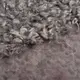 Ткань мех искусственный Каракуль серый