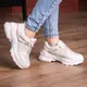Кроссовки женские Fashion Alex 2977 40 размер 25,5 см Бежевый