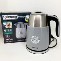 Чайник электрический с датчиком температуры Rainberg RB-2314 Gray