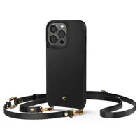Чехол Spigen для iPhone 13 Pro - Cyrill, Classic Charm, с ремешком, Черный (ACS03582)