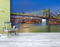 Фотообои текстурированные, виниловые Мосты, 250х380 см, fo01inV_br00328