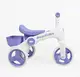 Детский трехколесный велосипед Best Trike BR-244 озвучка пластиковая рама колеса PU. White and Violet (196023)
