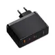 Адаптер сетевой Baseus GaN5 Pro Digital Fast Charger |2C+U, 160W/3A, PD3.1/QC| (With C to C 240W cable)