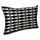 Подушка интерьерная с мешковины Black and white ornament 45x32 см (43PHB_FLORA004)
