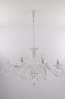 Люстра свеча 25317 Белый 55-90х70х70 см.