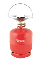 Комплект газовий кемпінг MASTERTOOL Турист, балон 8 л. Red (44-5106)