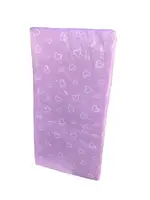 Матрац дитячий ортопедичний Baby Comfort Соня Total Care кокос 5 шарів 120*60*6 см Сердечка на рожевому