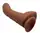 Фаллоимитатор на присоске Baile Beautiful ALEX 10.6'' Brown