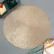 Салфетка сервировочная 5451 38 см золотистая