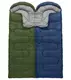 Спальный мешок зимний (спальник) одеяло с капюшоном E-Tac Winter Navy Blue Справа (R)