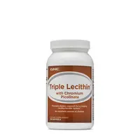 Натуральная добавка GNC Triple Lecithin with Chromium Picolinate, 100 капсул