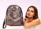 Рюкзак женский серебристый код 7-3085