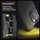 Чехол Spigen для iPhone 15 Pro - Rugged Armor MAG (совместимый с MagSafe), Matte Black (ACS06703)
