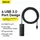 HUB адаптер Baseus Lite Series 4-Port USB-A HUB Adapter (USB-A to USB 3.0*4/1Type-C)  |2m, 3A, 500MB/s|