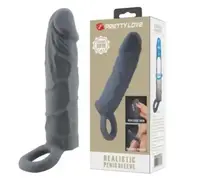 Насадка Pretty Love - Realistic Penis Sleeve, BI-026227-2