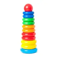 Игрушка Орион Пирамидка ORN-573-7 13x13x35.5 см