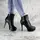 Ботильоны женские Fashion Epy 2252 37 размер 24 см Черный